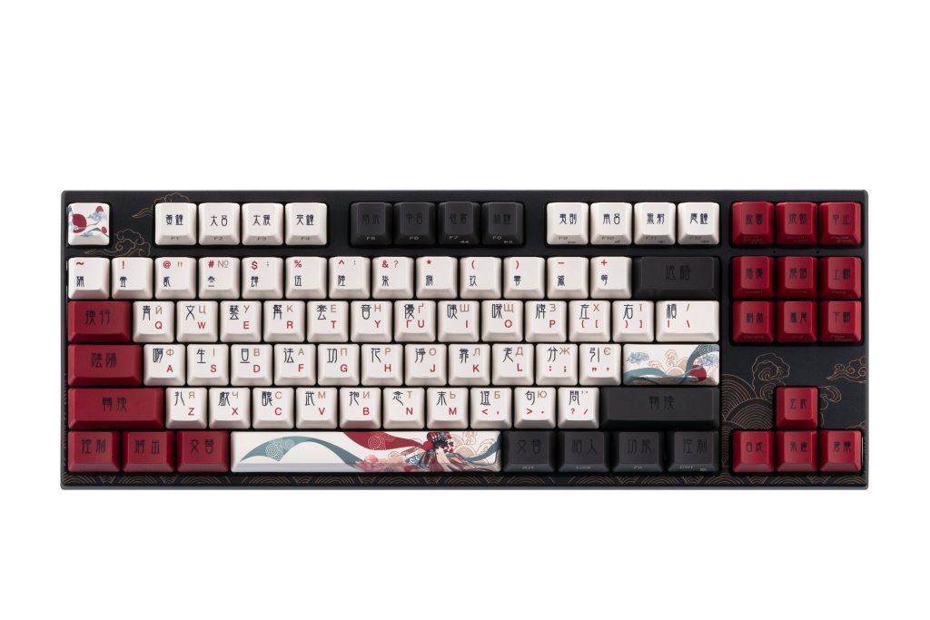 Varmilo механическая клавиатура VEA87 Beijing Opera Cherry MX Silent Red UA